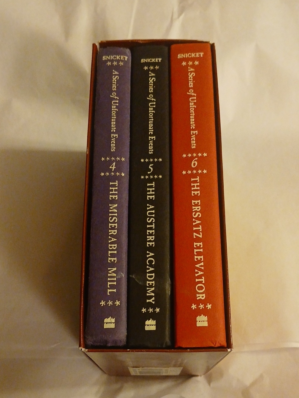 A series of unfortunate events box set